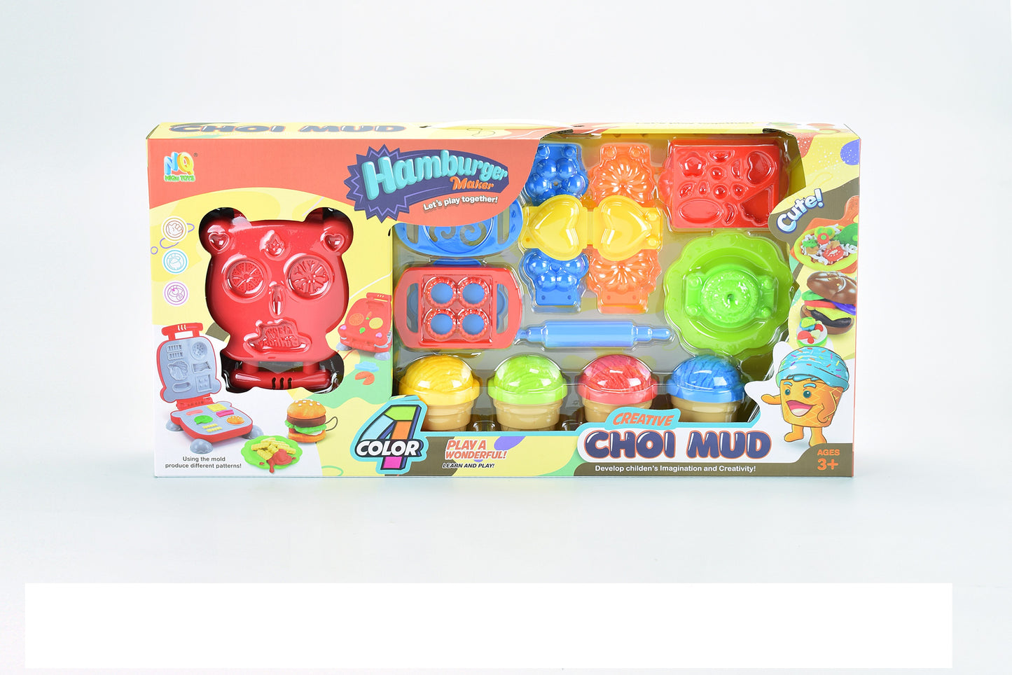 CLAY PLAY SET WITH MUD