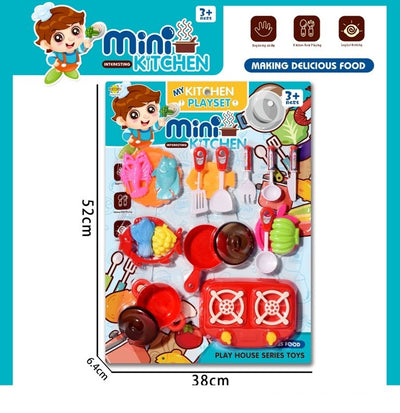 KITCHEN SET BLISTER CARD