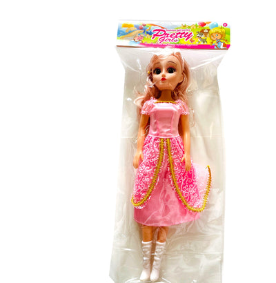 DOLL 18" WITH MUSIC PVC BAG+HEADER