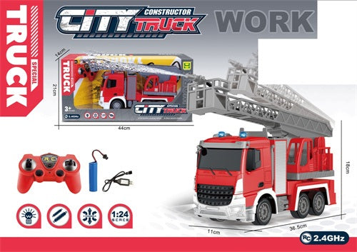 REMOTE CONTROL TRUCK WITH USB CHARGER 1:24 2.4G & LIGHT