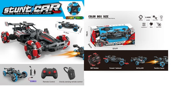 REMOTE CONTROL CAR WITH USB CHARGER 1:10 WITH 2 REMOTE WATCH&NORMAL