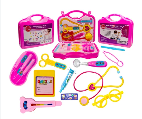 Pink Doctor Set For Kids