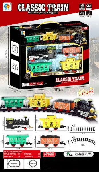 TRAIN SET BATTERY OPERATED