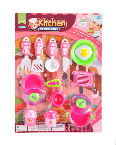 KITCHEN SET BLISTER CARD