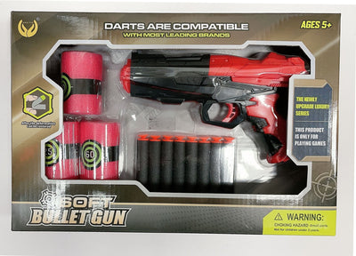 Shouting Gun with Soft Bullets