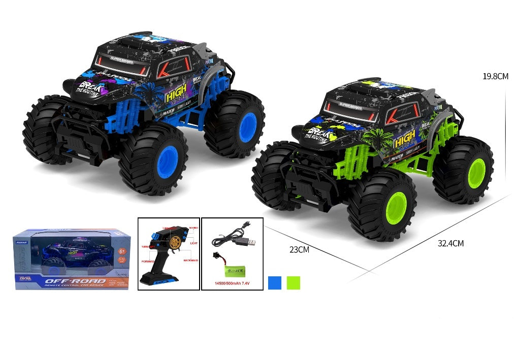 REMOTE CONTROL CAR WITH USB CHARGER 1:12 2.4G WITH LIGHT&SOUND
