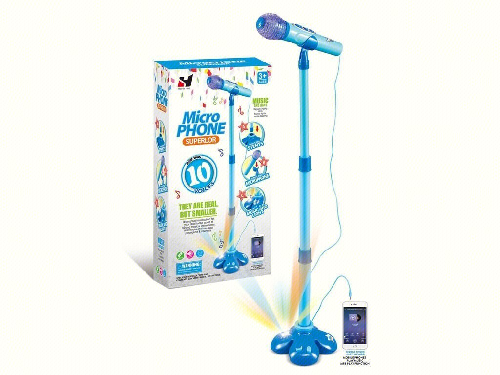 MUSICAL MICROPHONE BATTERY OPERATED WITH LIGHT&MUSIC