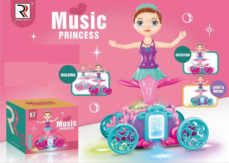 BATTERY OPERATED DOLL WITH LIGHT AND MUSIC