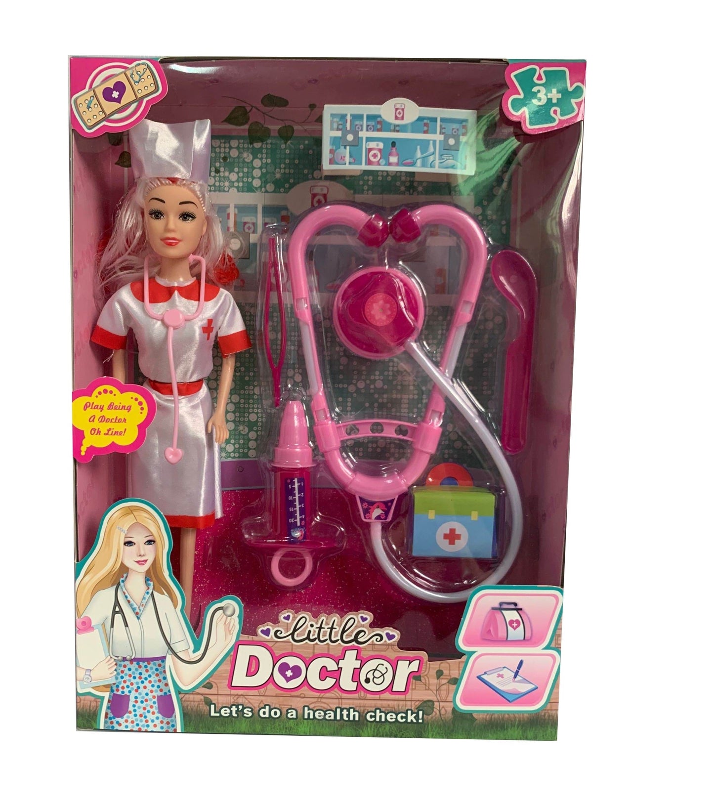 DOLL 11" WITH ACCESSORIES
