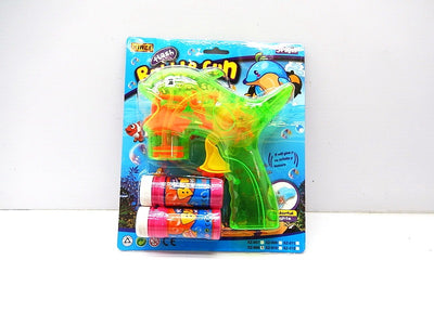 BUBBLE GUN FRICTION WITH LIGHT INSEER CARD